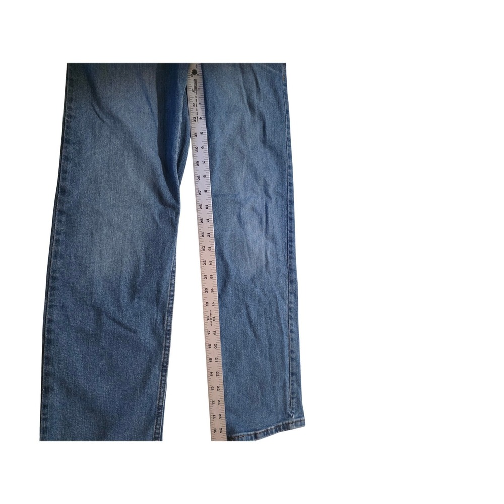 Wrangler Women's Straight Fit Jeans Wash Denim Size 14 Regular Waist - Picture 6 of 11